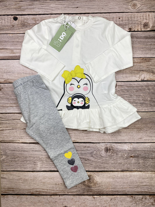 Set t-shirt manica lunga e leggings