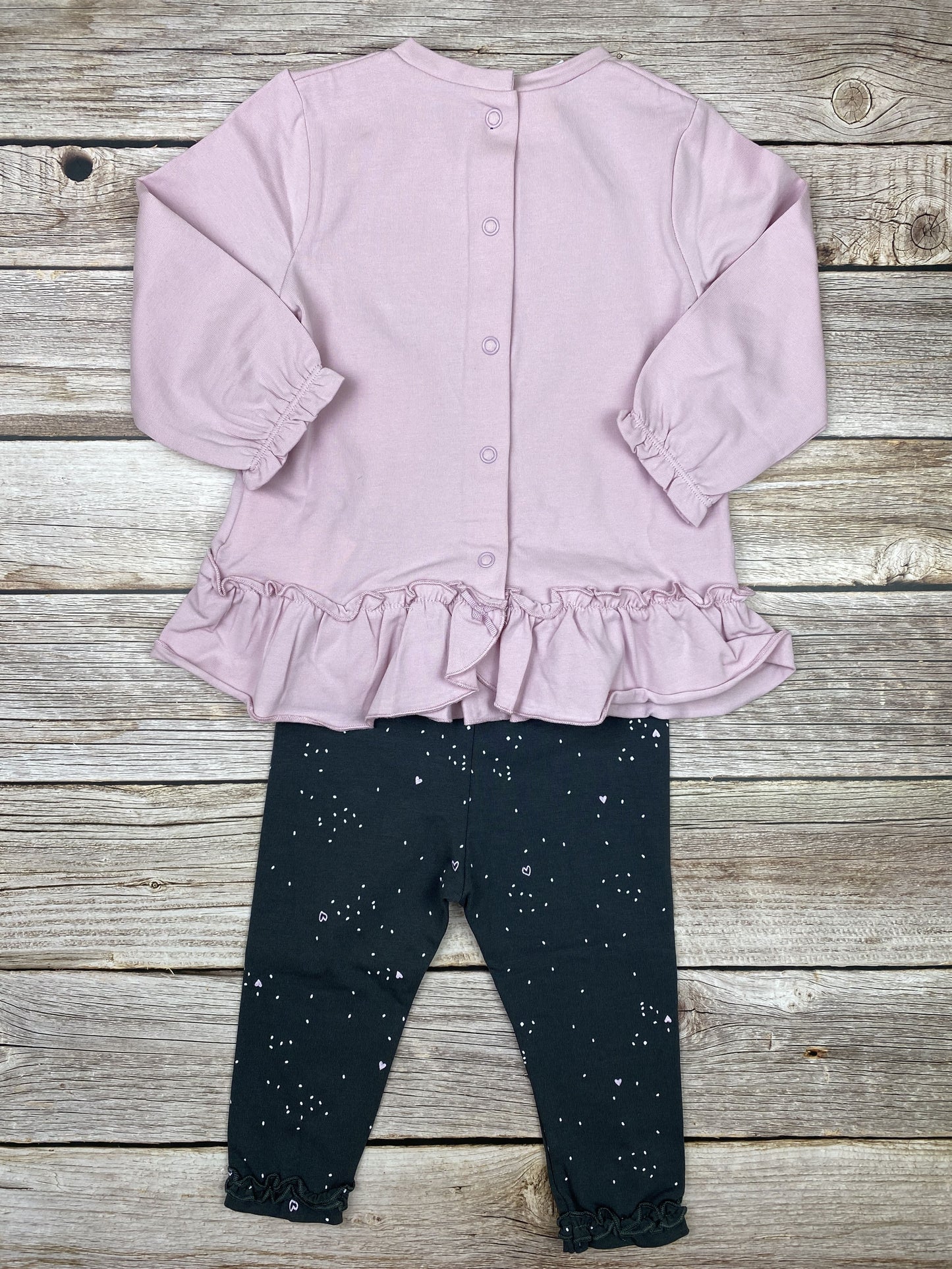 Set t-shirt manica lunga e leggings