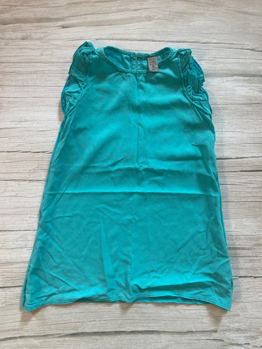 Vestito in viscosa con volant