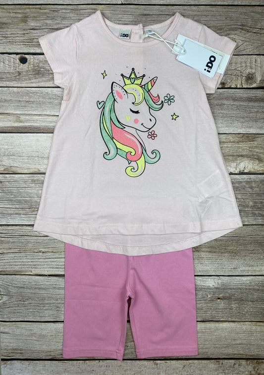 Set t-shirt manica corta e ciclisti