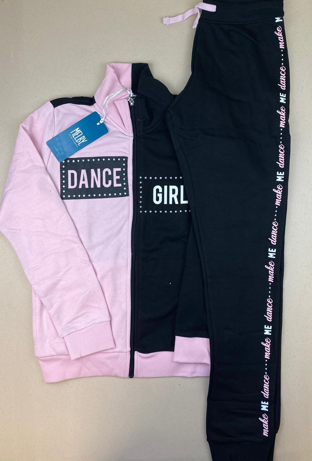 Tuta da ginnastica full zip senza cappuccio