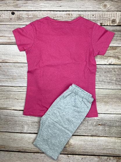 Set t-shirt manica corta e ciclisti