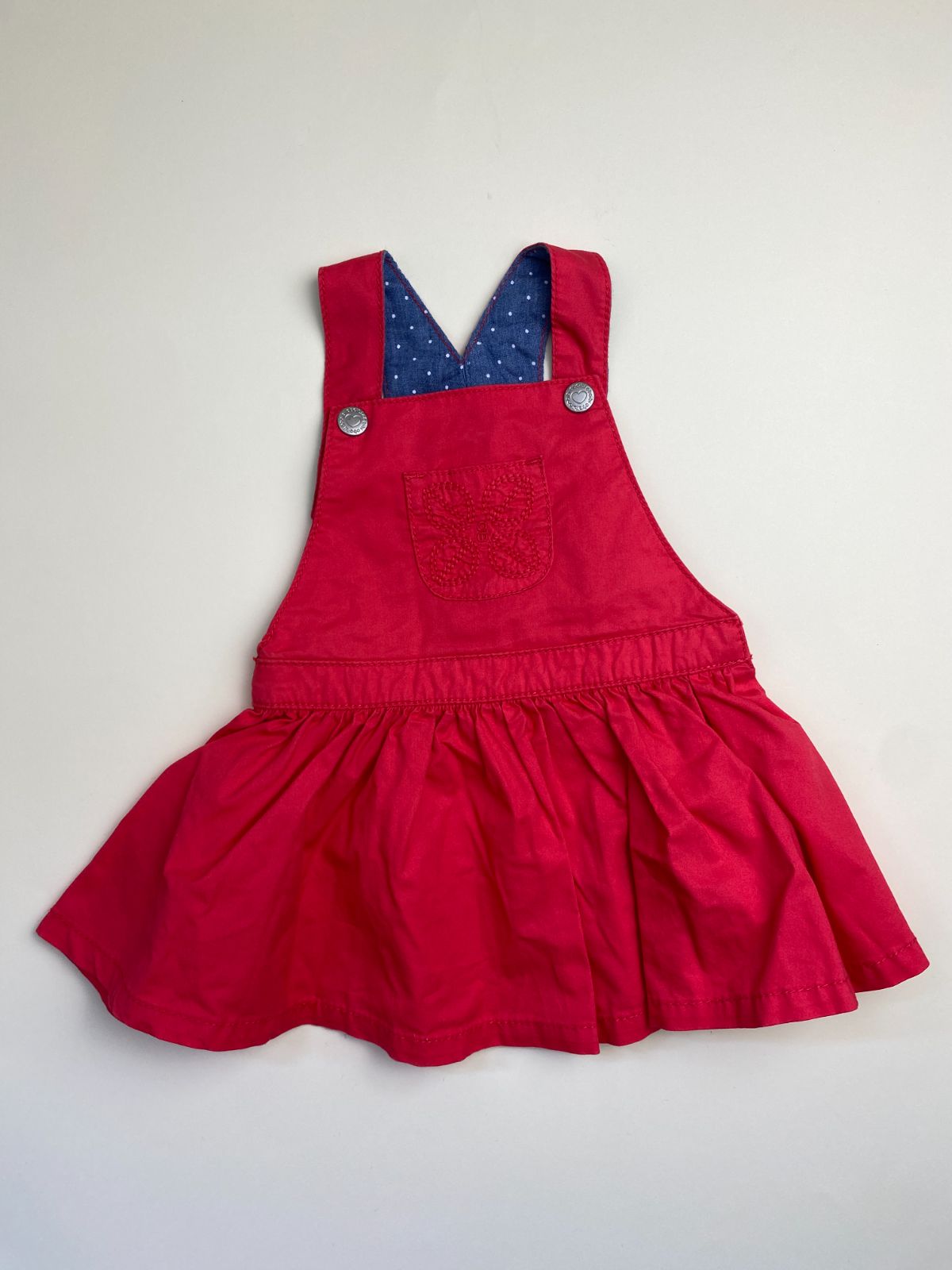 Vestito Salopette Rosso