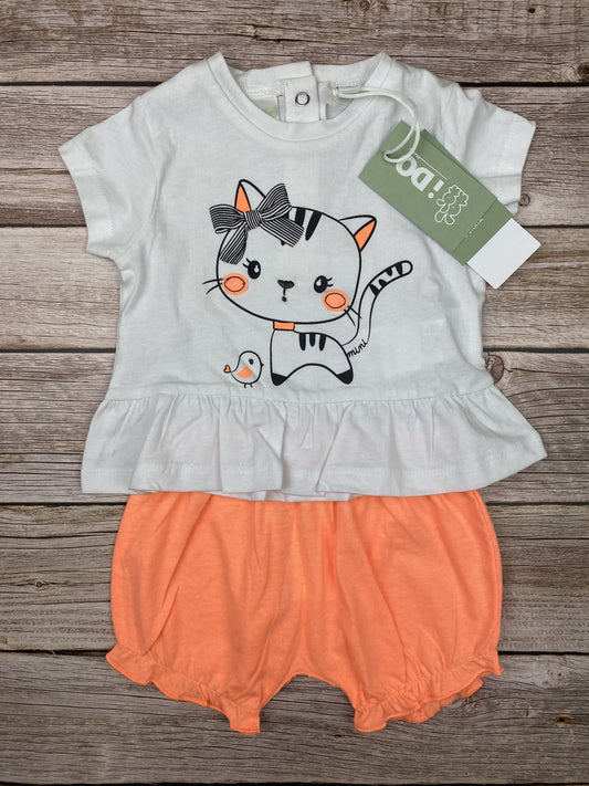 Set t-shirt manica corta e pantaloncino