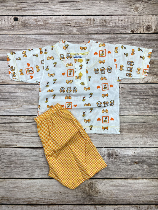 Pigiama manica corta e pantaloncino