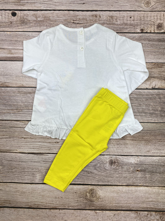 Set t-shirt manica lunga e pantalone