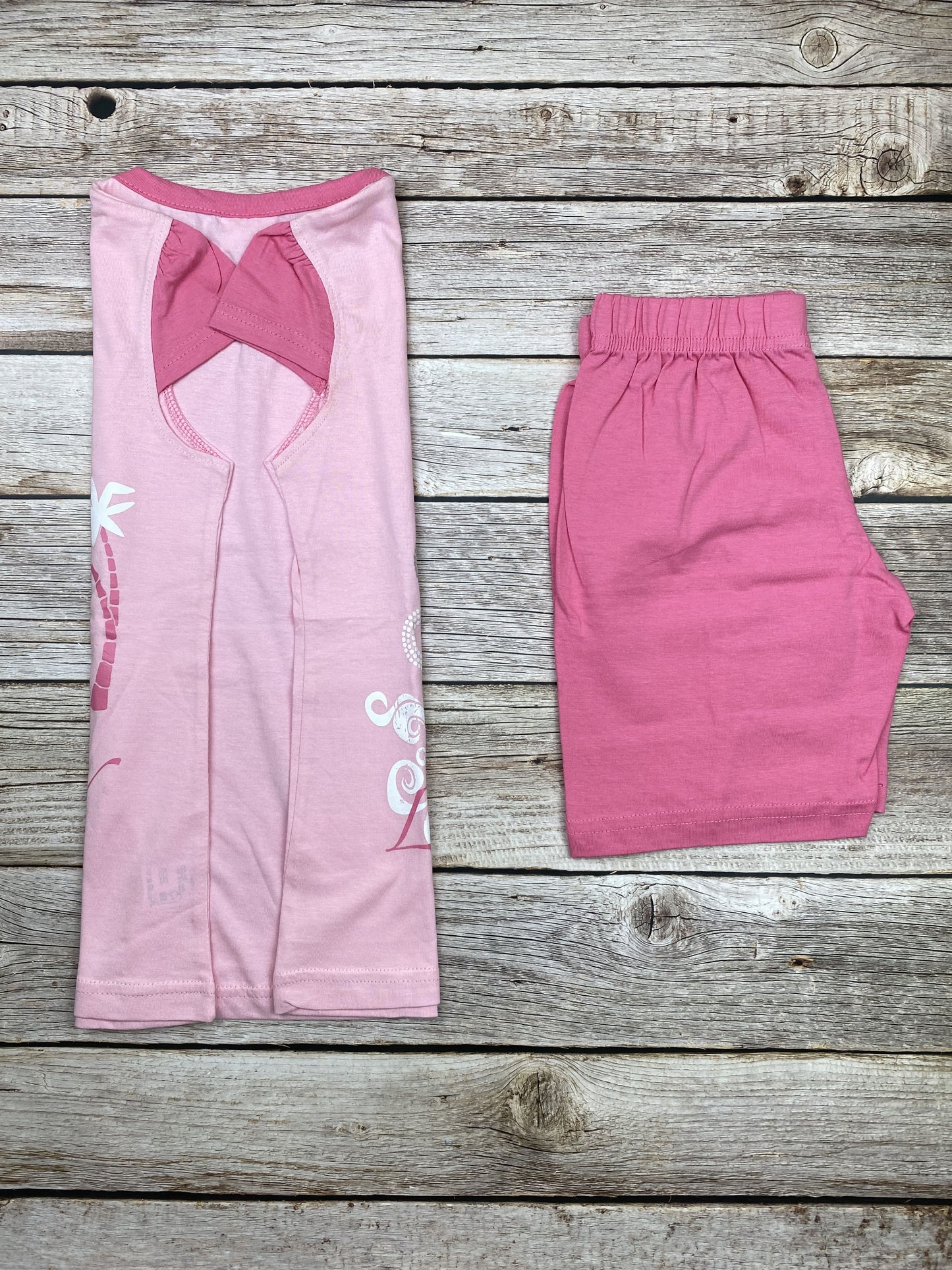 Pigiama manica corta e pantaloncino