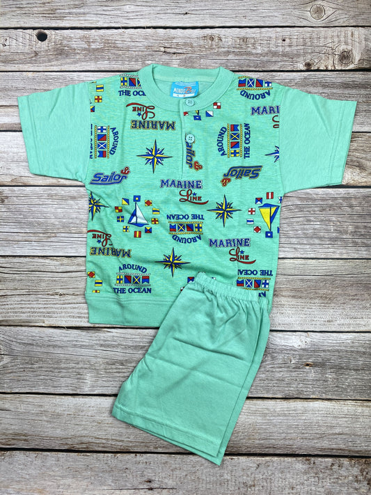 Pigiama manica corta e pantaloncino