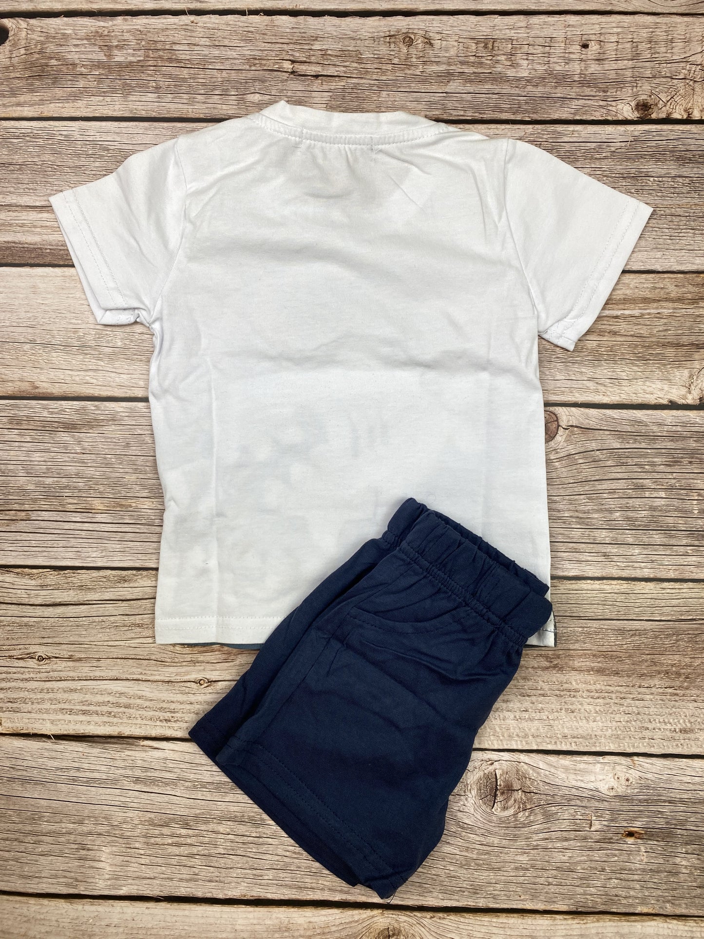 Set t-shirt manica corta e pantaloncino
