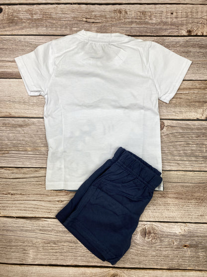 Set t-shirt manica corta e pantaloncino