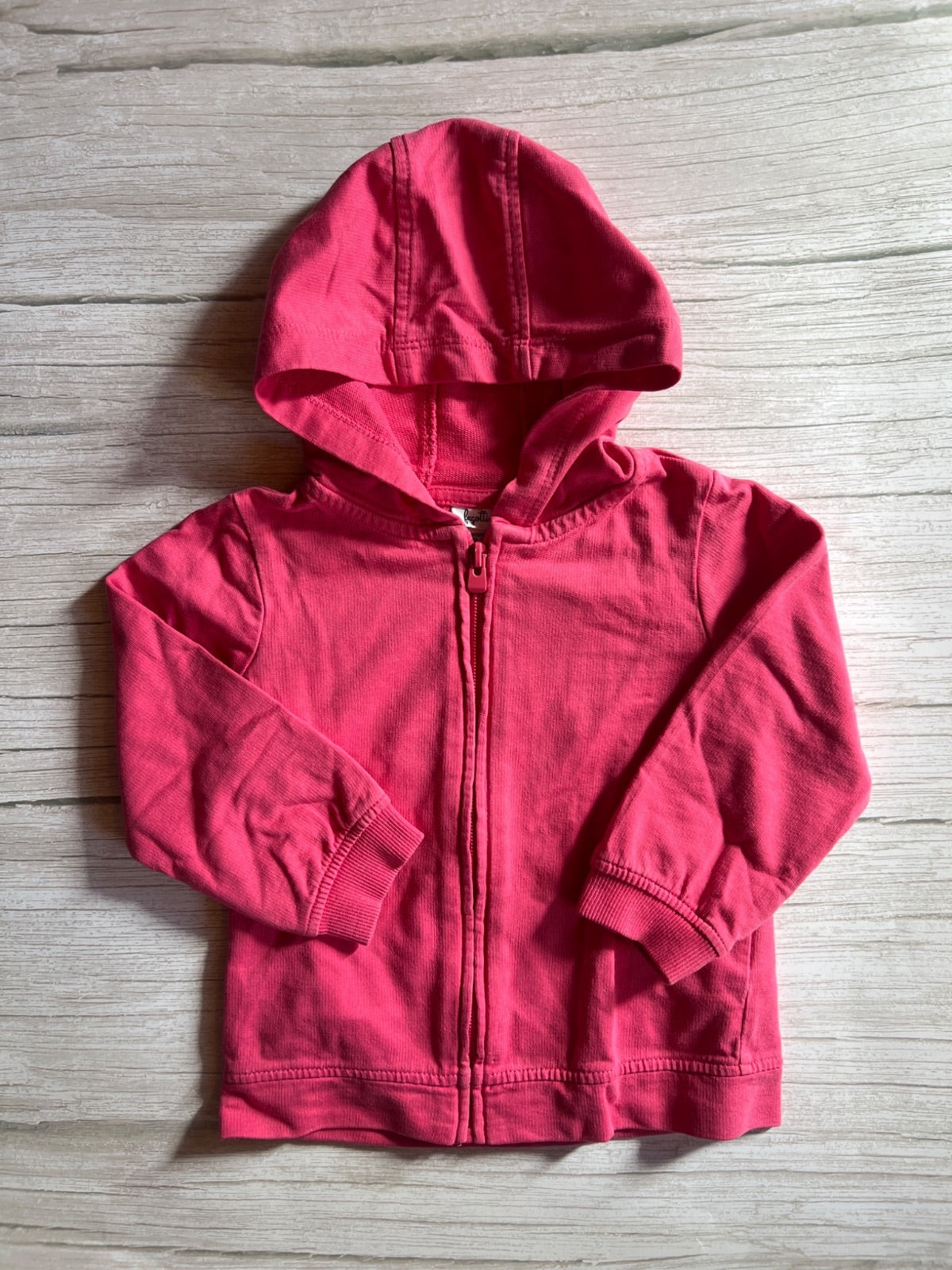 Felpa con cappuccio fucsia per bambini