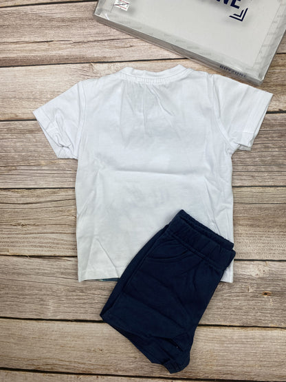Set t-shirt manica corta e pantaloncino