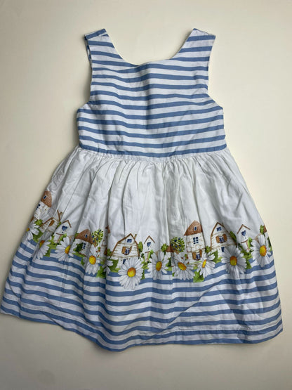 Vestito bambina senza maniche
