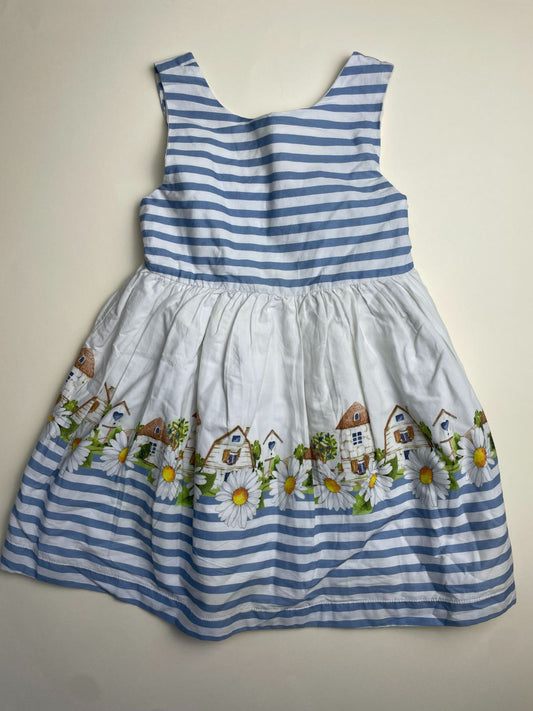 Vestito bambina senza maniche