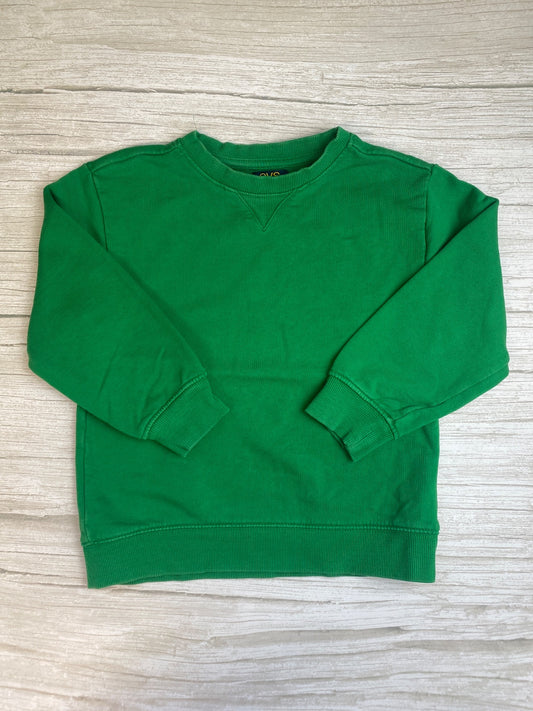 Felpa verde a girocollo OVS