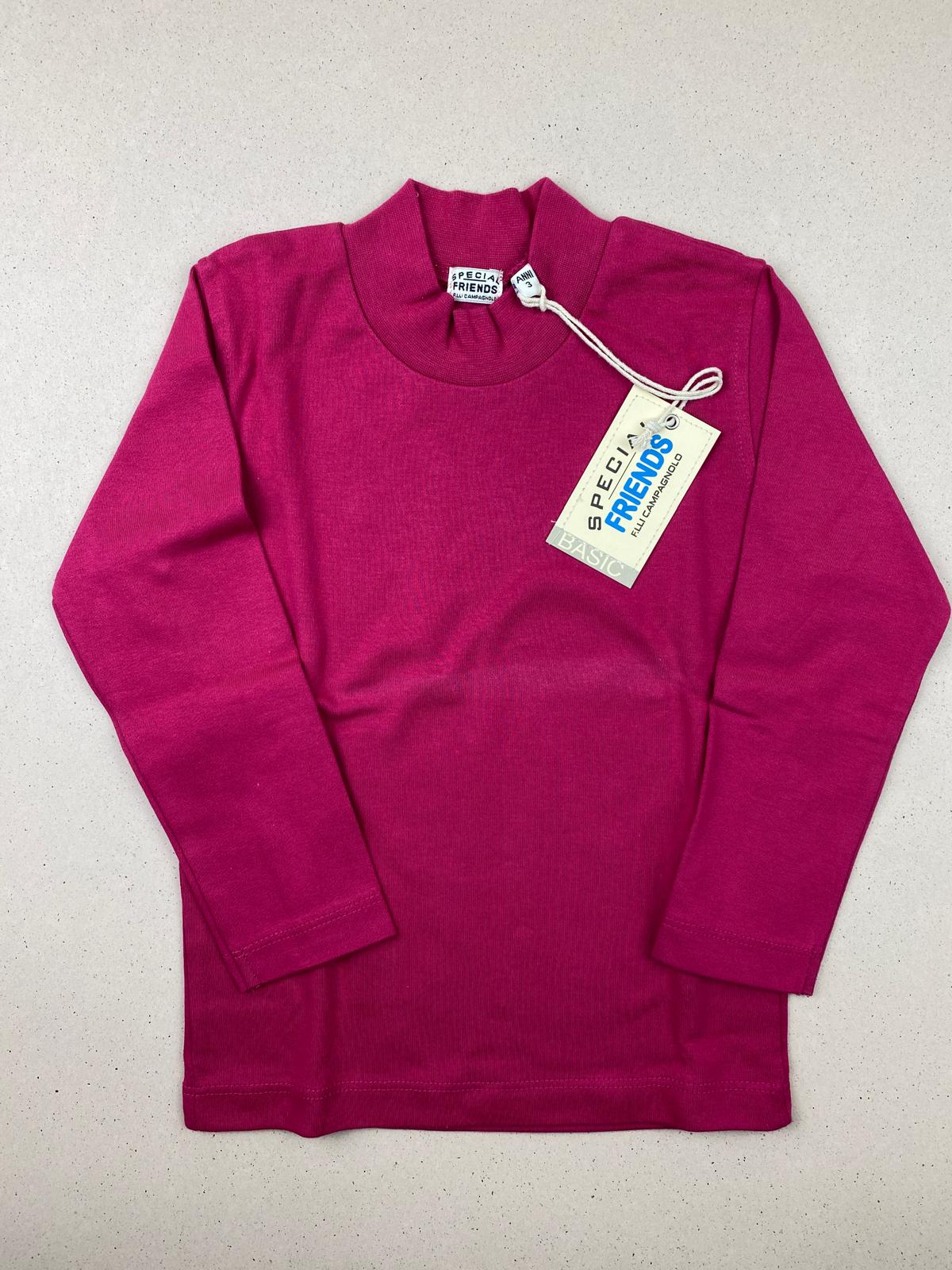 T-shirt lupetto manica lunga
