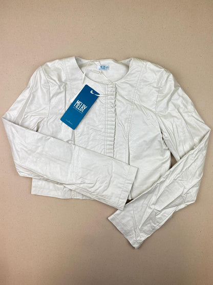 Giacca in eco-pelle