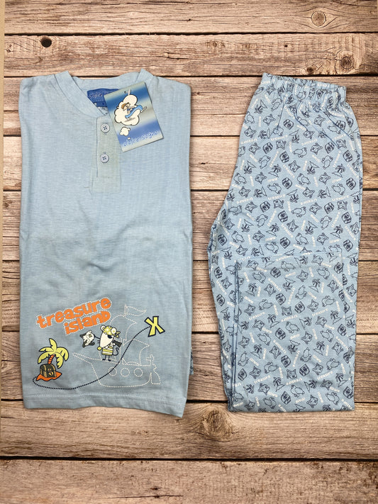 Pigiama manica lunga e pantalone