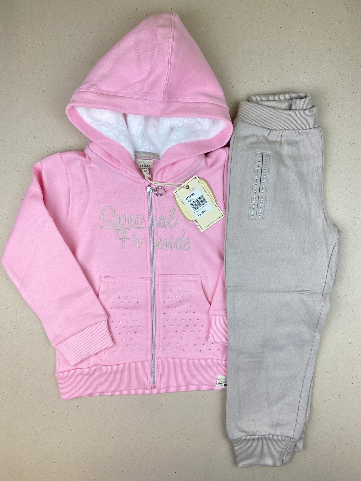 Set tuta felpa full zip e pantalone