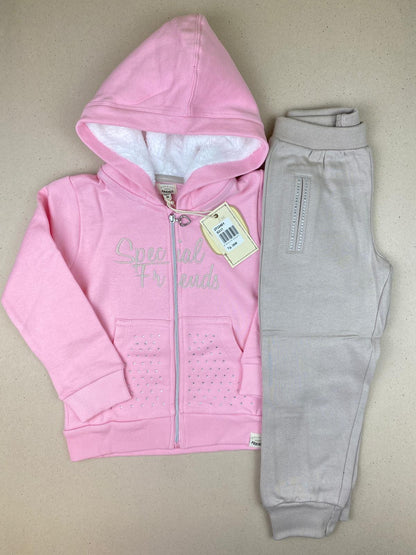 Set tuta felpa full zip e pantalone