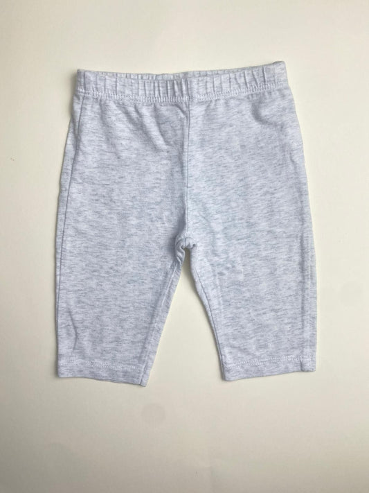 Pantaloni Leggings Neonata Grigio Melange