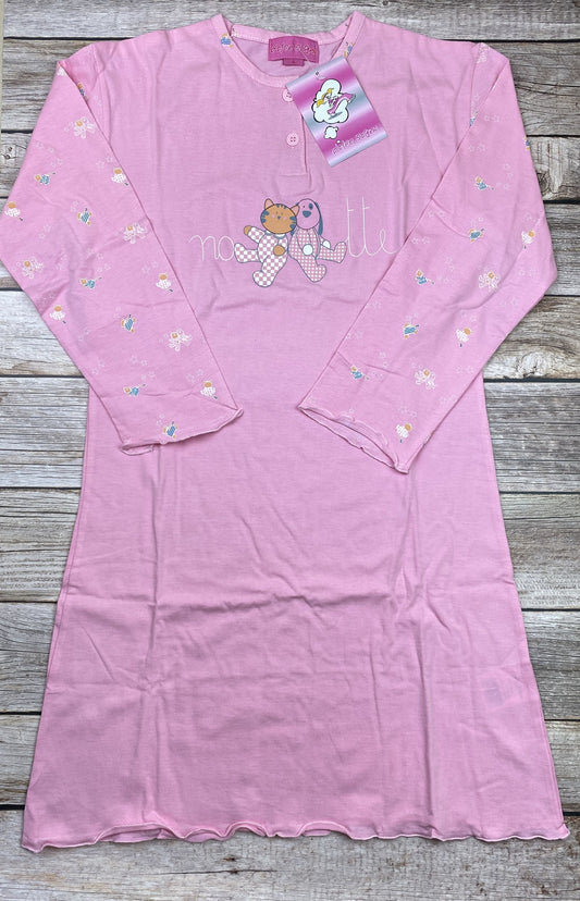 Camicia da notte manica lunga