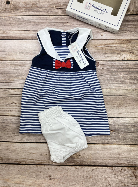 Set vestitino corto con culotte