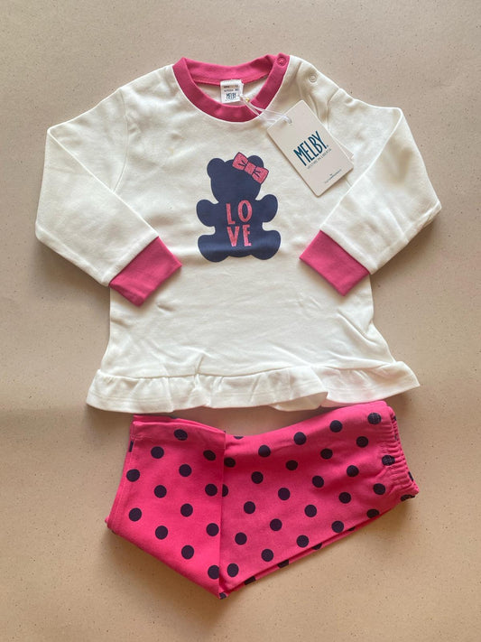 Pigiama pantalone e manica lunga
