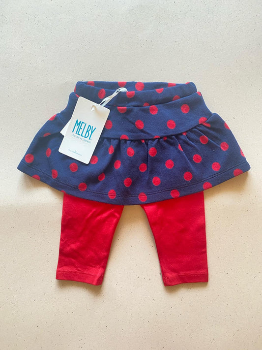 Leggings con gonna