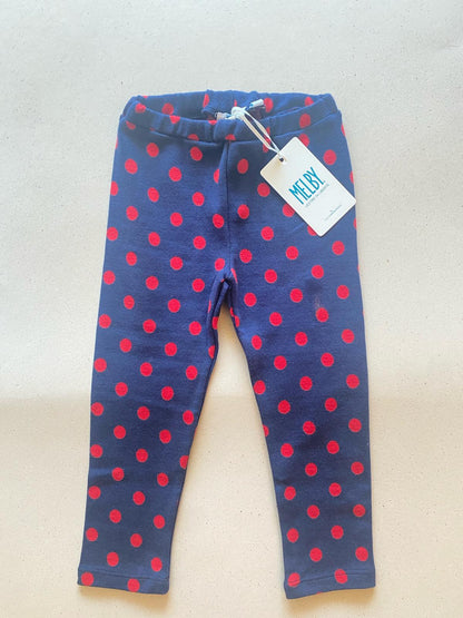 Leggings in felpa