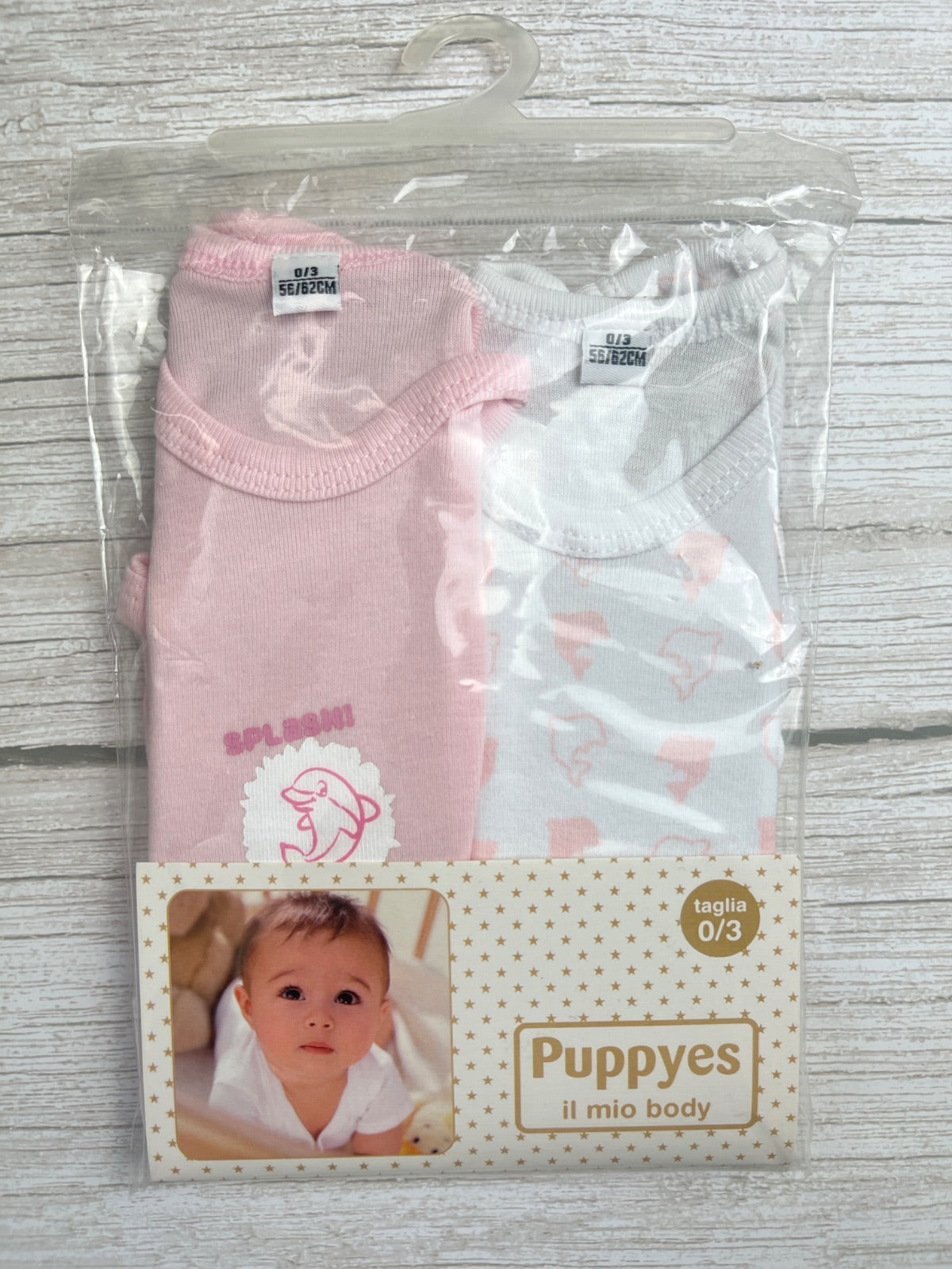 Set 2 body neonato Puppyes