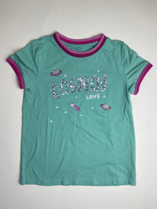 T-shirt Bambina Maniche Corte