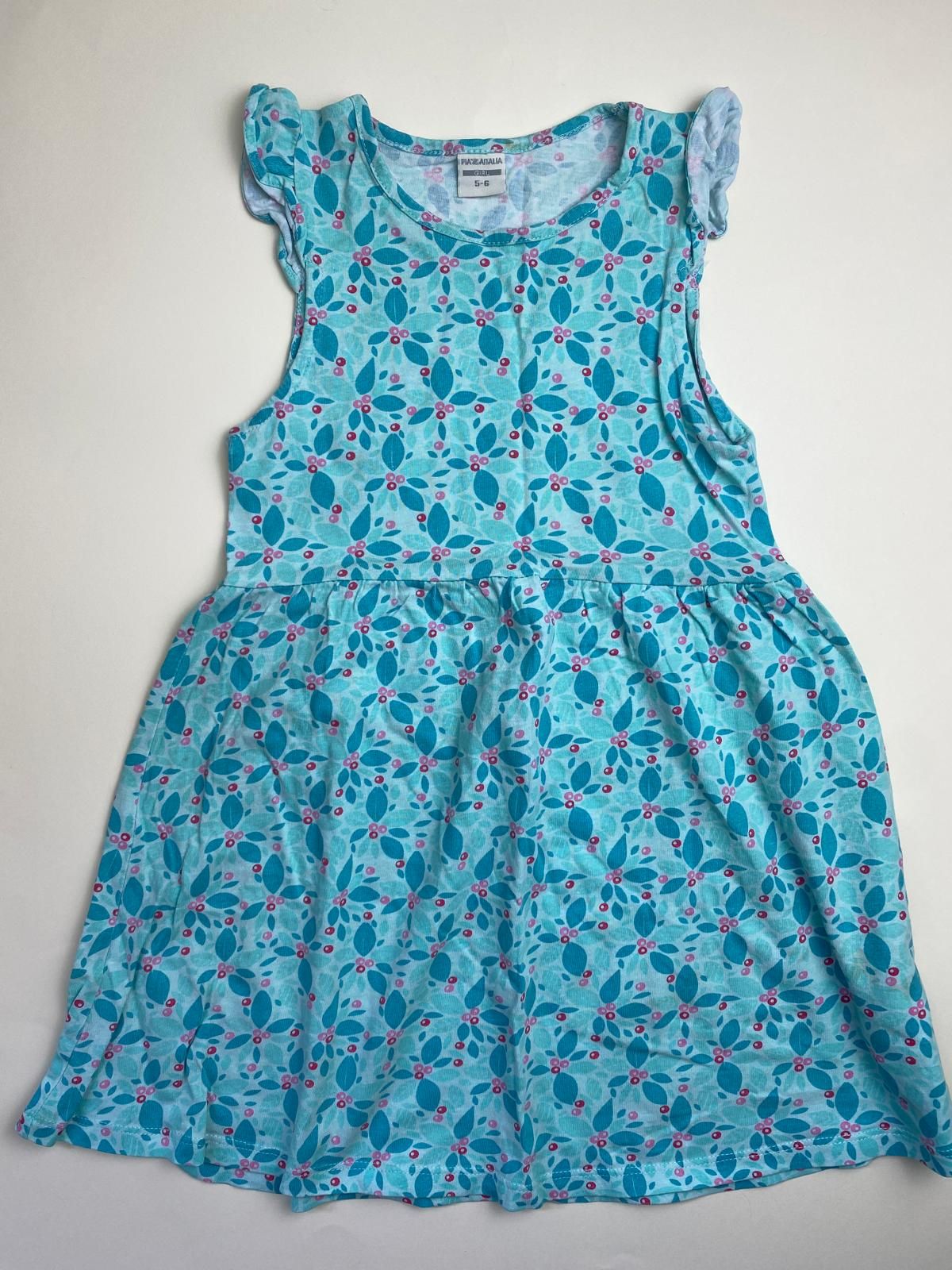 Vestito estivo bambina senza maniche