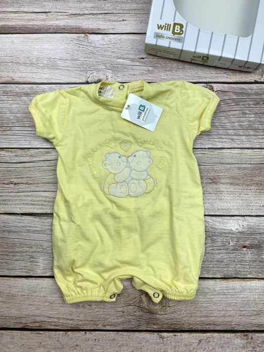 Tutina pagliaccetto corta