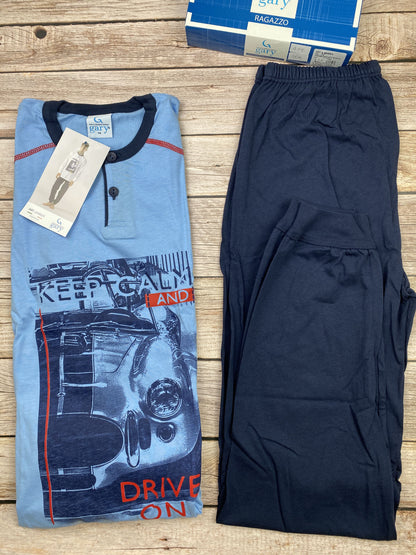 Pigiama manica lunga e pantalone