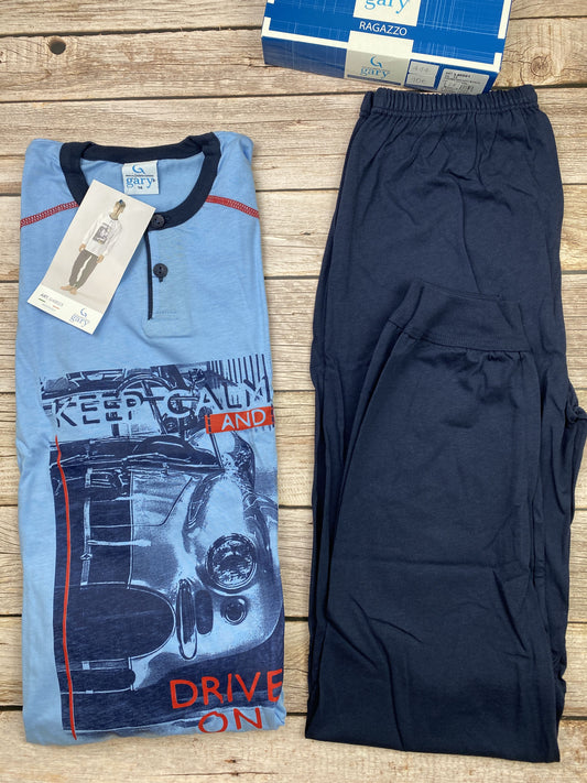Pigiama manica lunga e pantalone