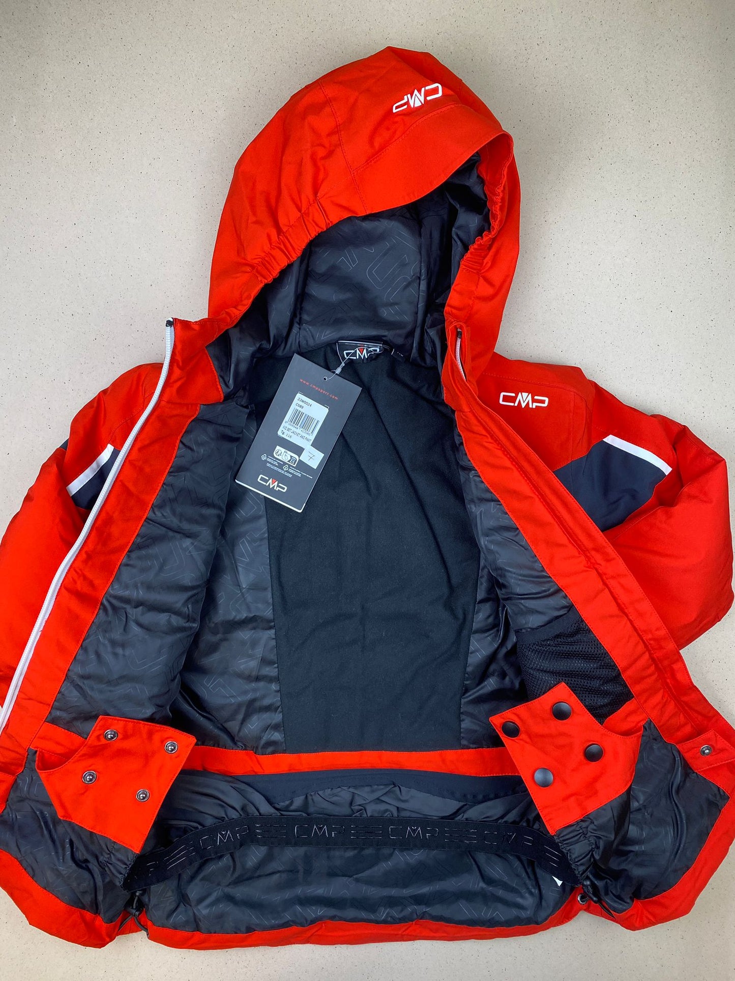 Giacca da sci con cappuccio