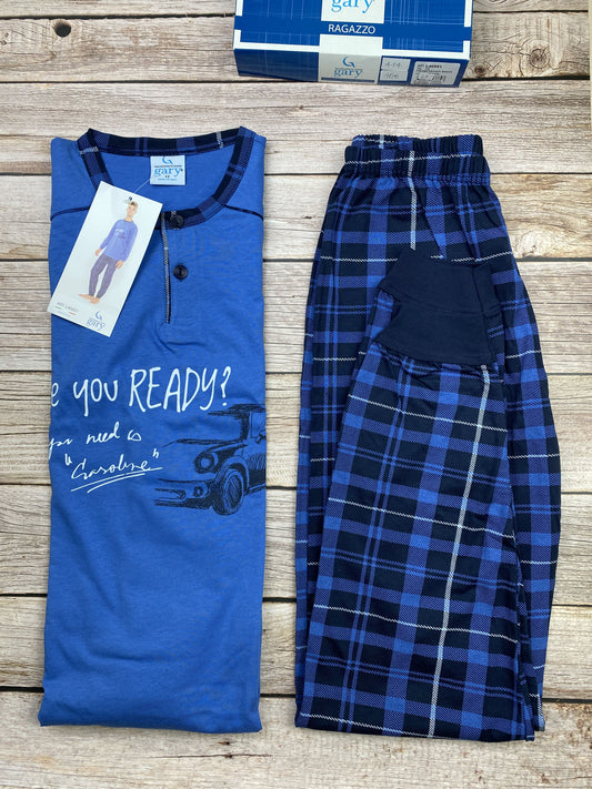 Pigiama manica lunga e pantalone