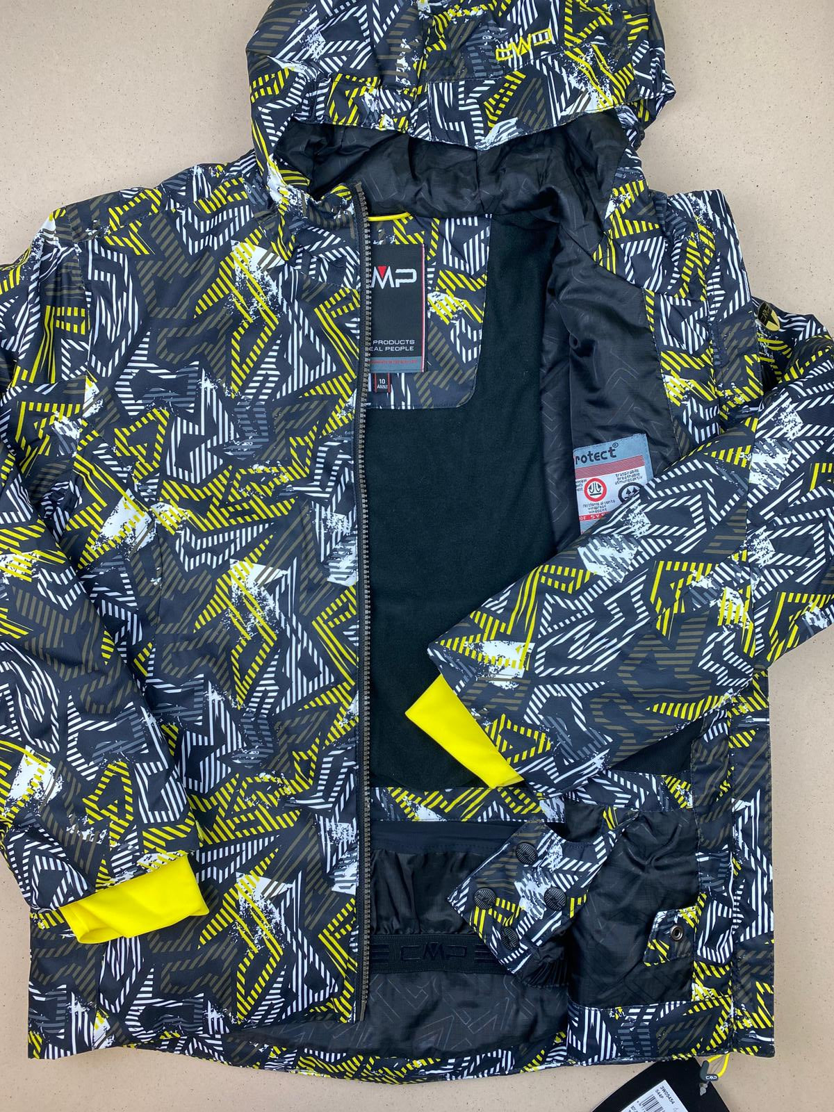 Giacca da sci con cappuccio