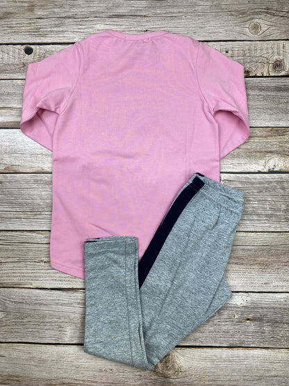 Set t-shirt manica lunga e leggings