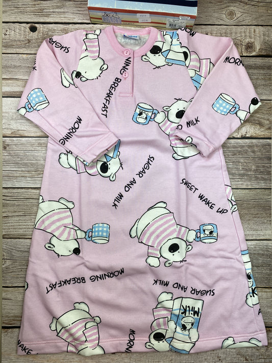 Camicia da notte manica lunga