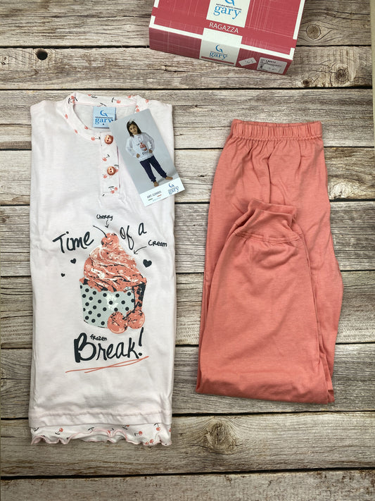 Pigiama manica lunga e pantalone