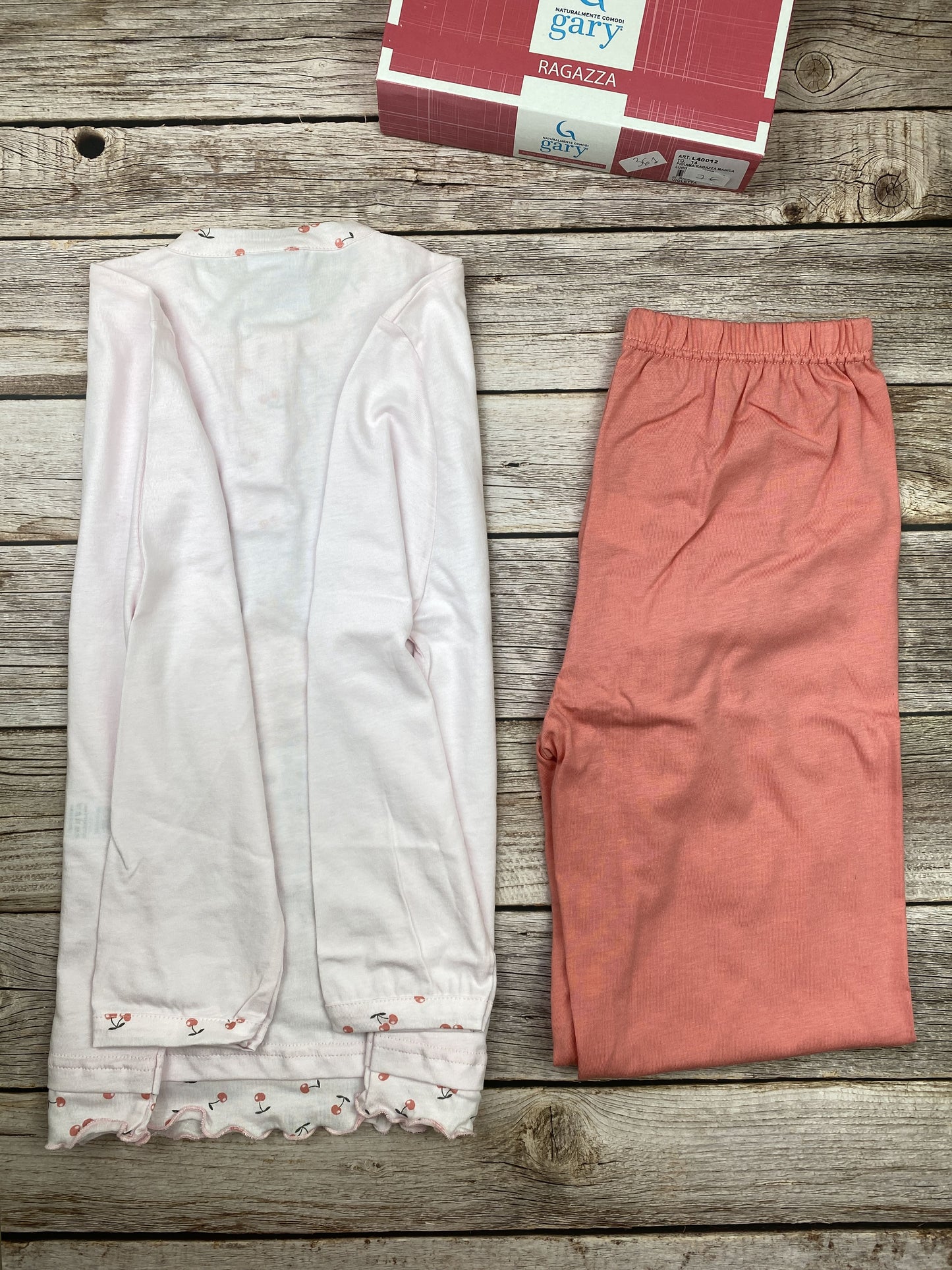 Pigiama manica lunga e pantalone