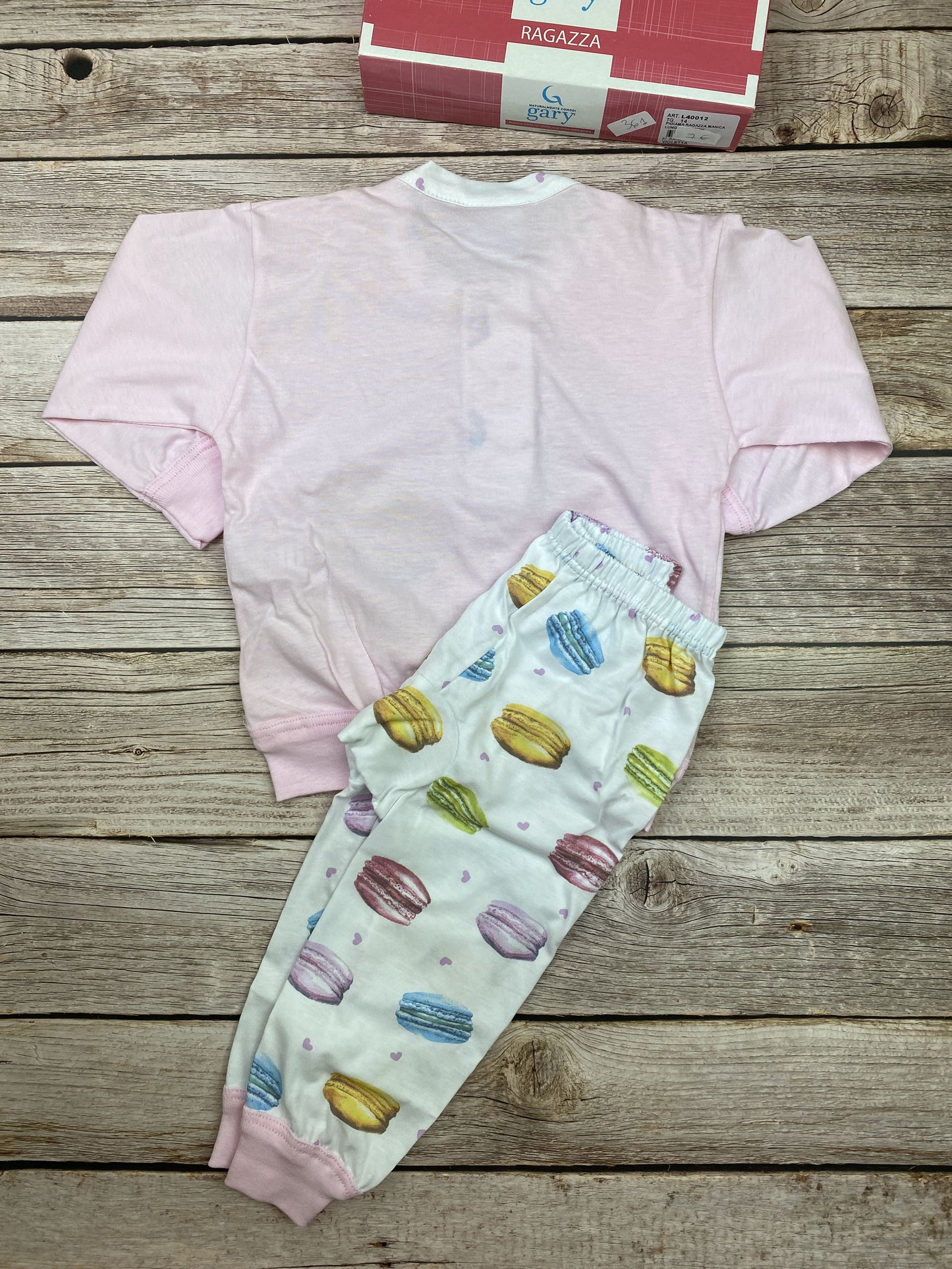 Pigiama manica lunga e pantalone