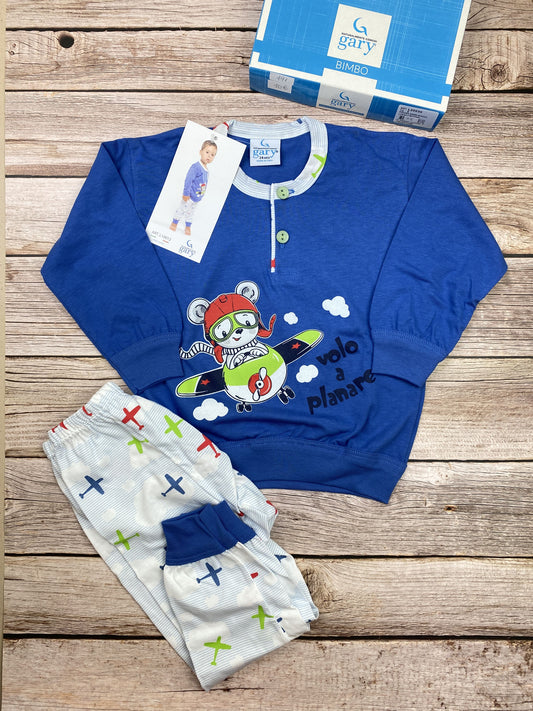 Pigiama manica lunga e pantalone