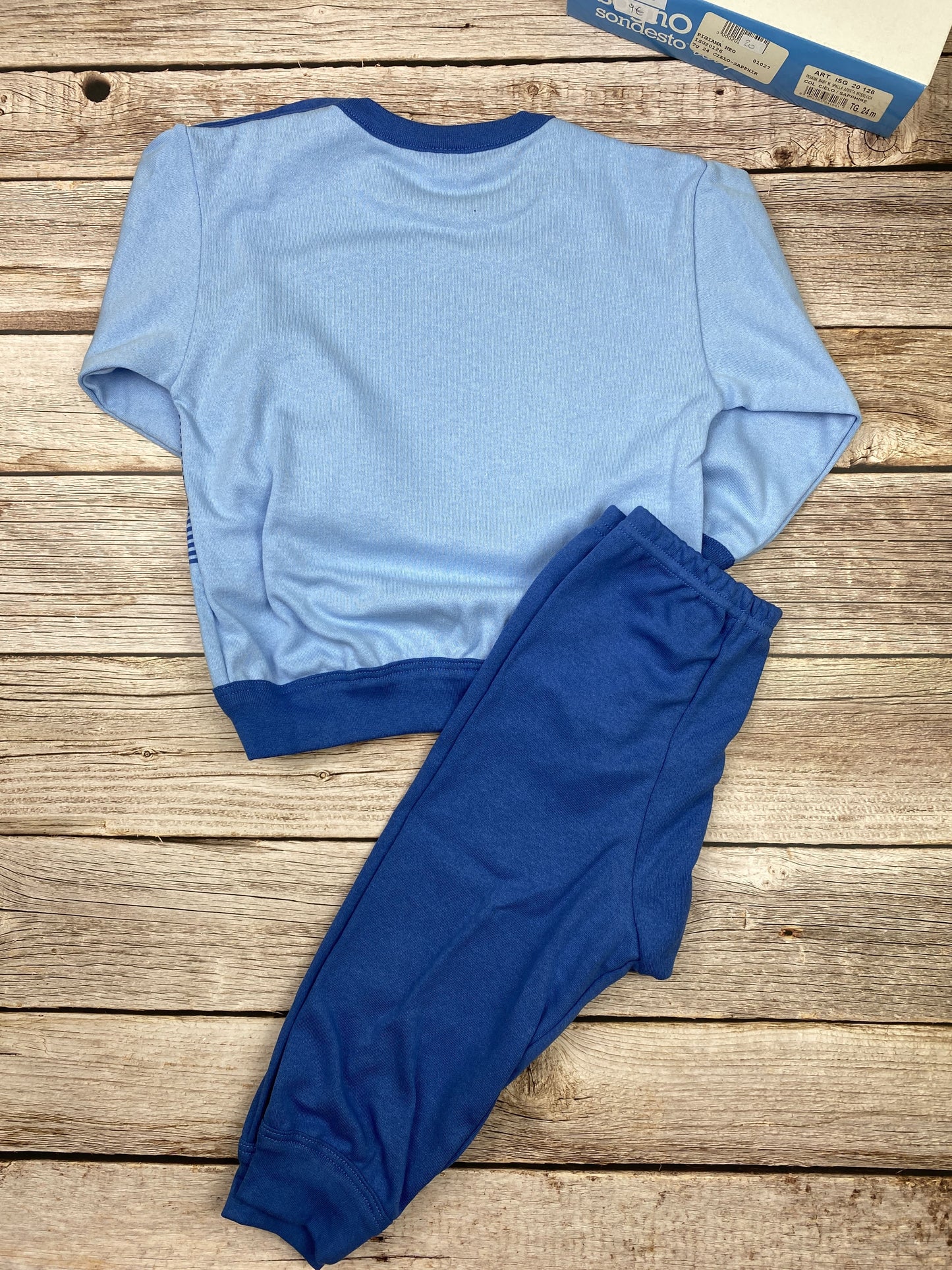 Pigiama manica lunga e pantalone