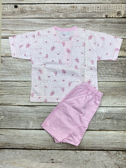 Pigiama manica corta e pantaloncino