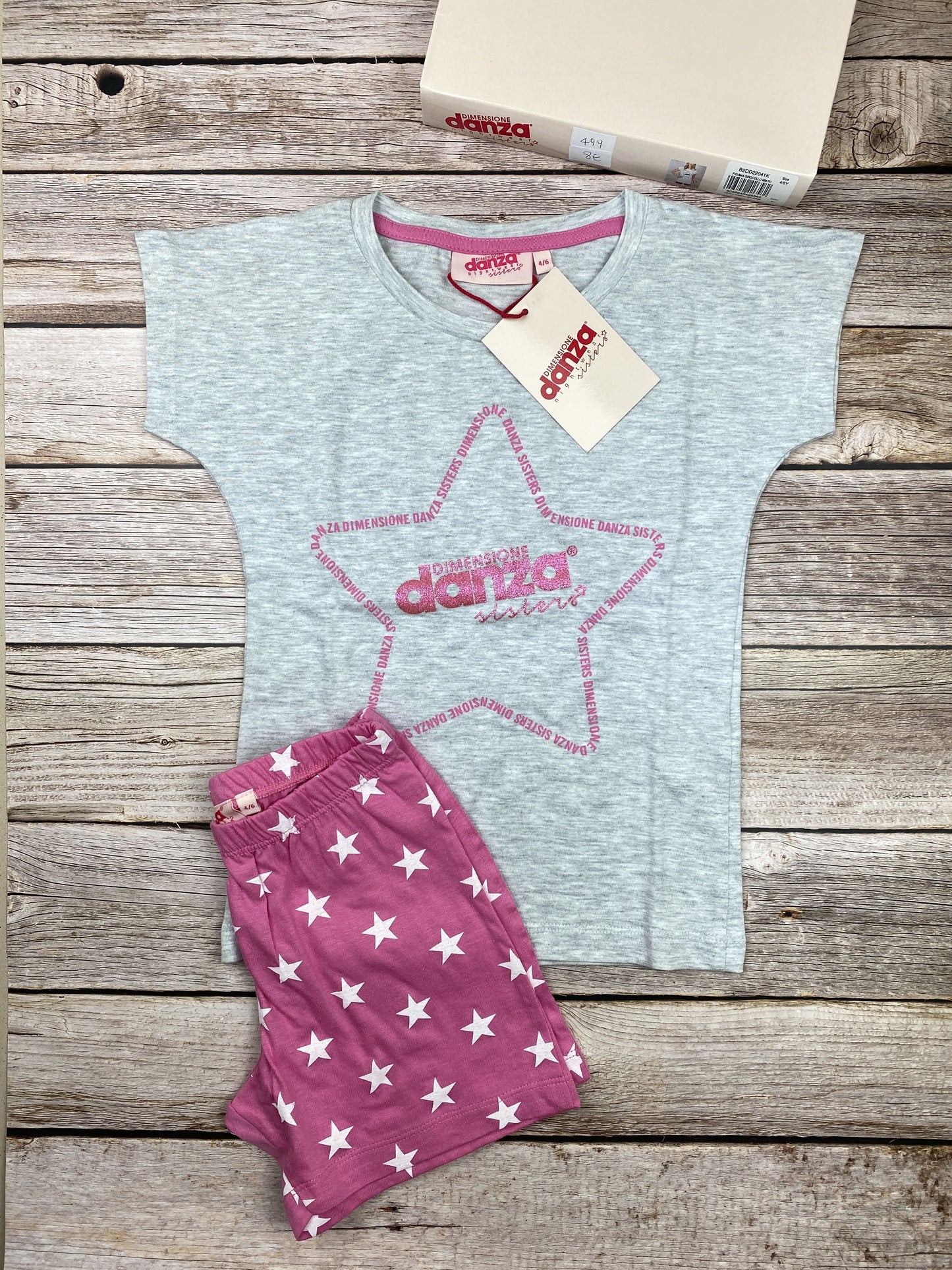 Pigiama manica corta e pantaloncino