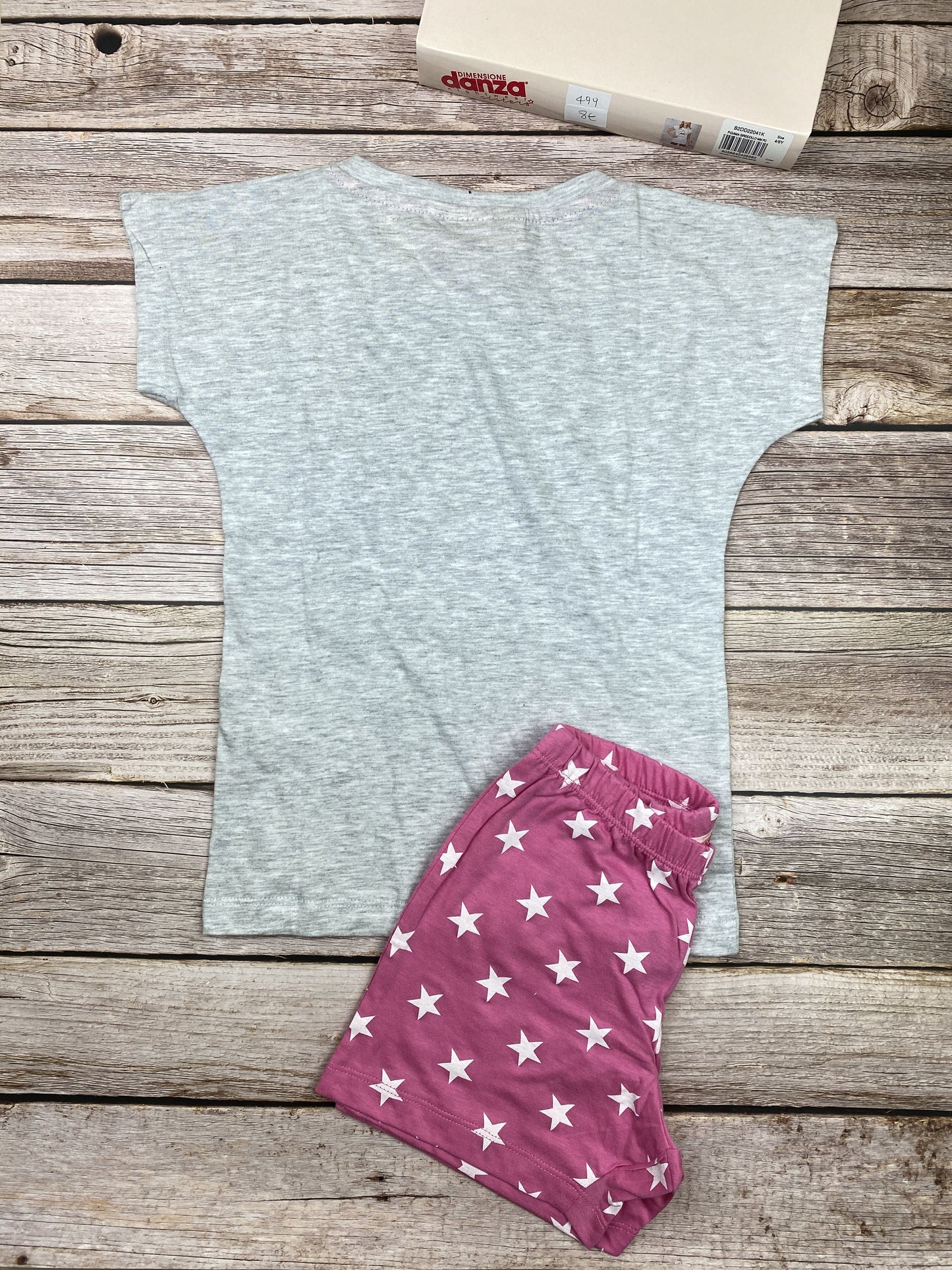 Pigiama manica corta e pantaloncino