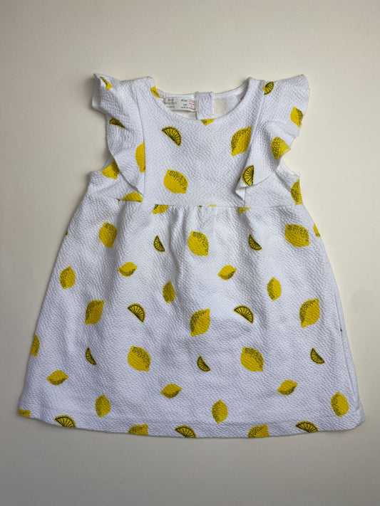 Vestito neonata senza maniche